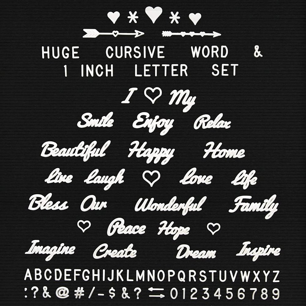 Letter Board & Supplies